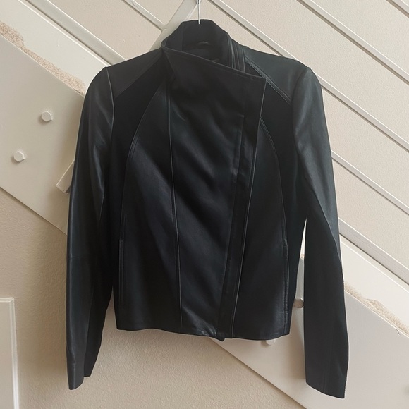 Vince Leather Jacket - Picture 5 of 5